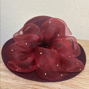 Maroon Homecoming / Derby Hat